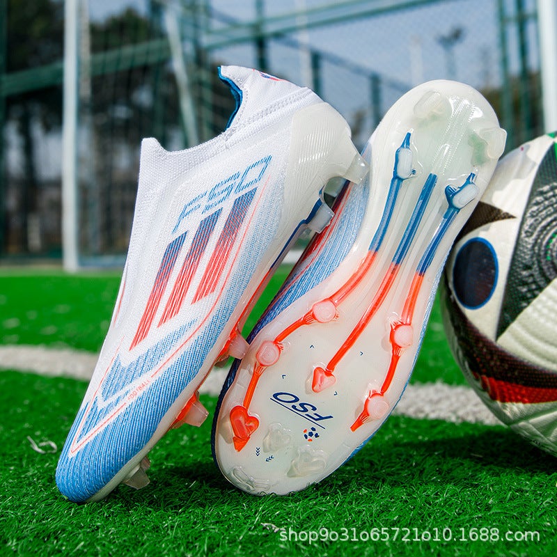 New World Cup F50 Football Shoes Fg Spikes Natural Grass Crushed Nails Men'S And Women'S Training Shoes Professional Competition - Image 4